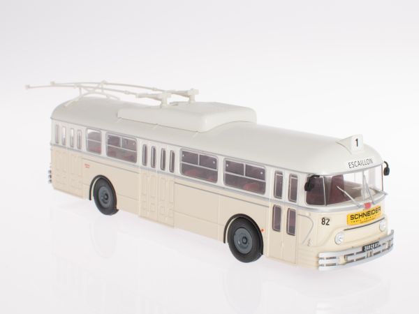 G1255110 - CHAUSSON VBC-APURMTT Trolley de 1963 blanc - 1