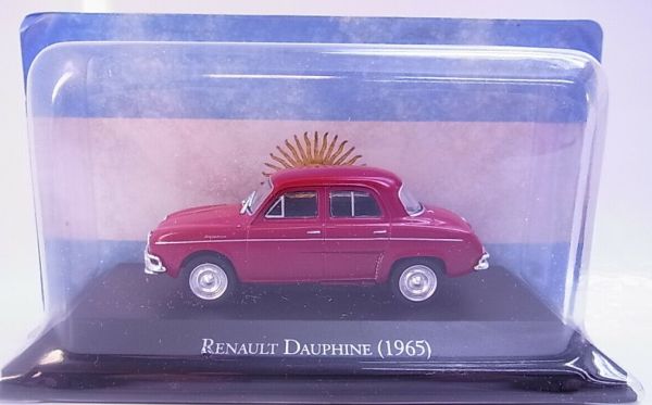 MAGARG15 - RENAULT dauphine 1965 rouge - 1