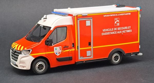 ALERTE0142 - RENAULT Master 2019 WAS SDIS 17 – Série limitée à 250 ex. - 1