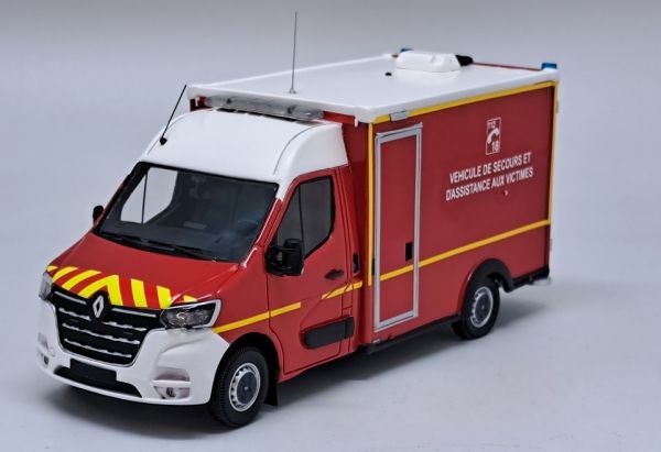 ALERTE0143 - RENAULT Master 2019 WAS VSAV SDIS 77 – Seine et Marne – Limité à 250 ex. - 1