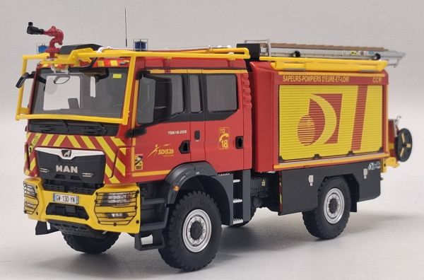 ALERTE0174 - MAN TGM 18.250 - GALLIN Groupe Sesaultel - CCR Evo3 - SDIS28 - Limité à 250ex. - 1