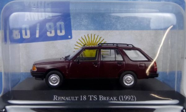 Miniature RENAULT 18 Break Police - Collection