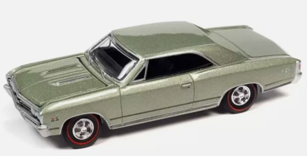 AW64382B-D - CHEVY Chevelle SS 396 1967 Vert – Sous blister - 1