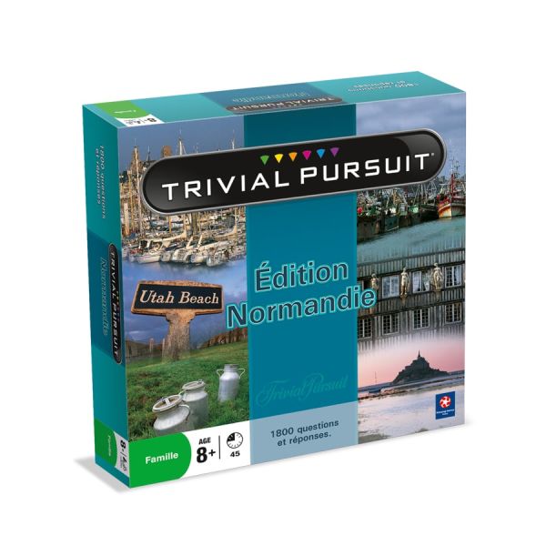 HASB2840 - TRIVIAL PURSUIT Édition Normandie | dés 8 ans - 1