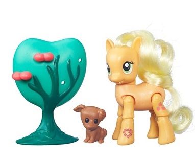 HASB5674 - Figurine My little pony AppleJack - Cueillettes de pommes - 1