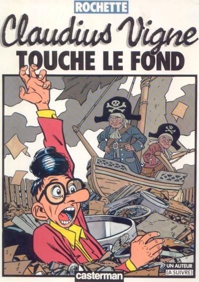 BD0021 - Claudius Vigne - Touche le Fond (Page de couverture Abîmé) - 1