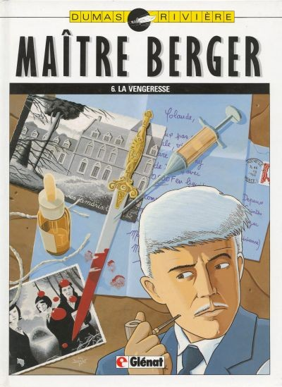 BD0010 - Les dossiers secrets de Maître Berger tome 6 - La vengeresse - 1