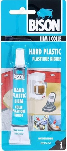 BIS6807 - Tube de colle 25 ml Hard Plastique pour coller les plastiques rigides - 1