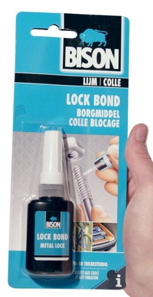 BIS9040 - Flacon de colle blocage 10ml pour boulon, écrous, vis métallique - 1