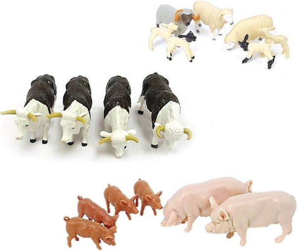 BRI43096 - Assortiment de 17 animaux - 1