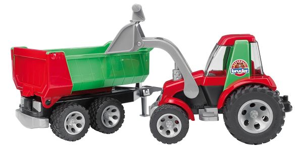 BRU20116 - Tracteur avec fourche et benne 2 essieux gamme ROADMAX - 1