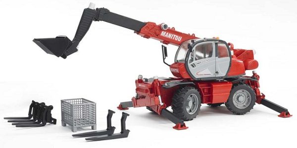 BRU2129 - Télèscopique MANITOU MRT 2150 avec accessoires Ech:1/16 - 1