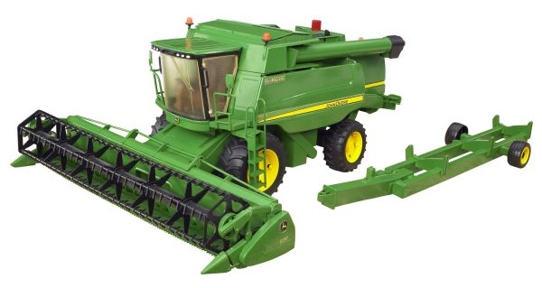 BRU2132 - Moissonneuse JOHN DEERE T670i avec chariot de coupe Ech: 1/16 - 1