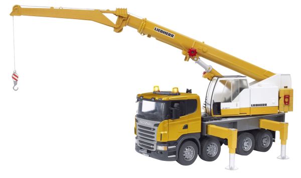 BRU3570 - SCANIA R 8x4 avec grue LIEBHERR Ech:1/16 - 1