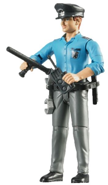 BRU60050 - Policier avec accessoires Ech:1/16 - 1