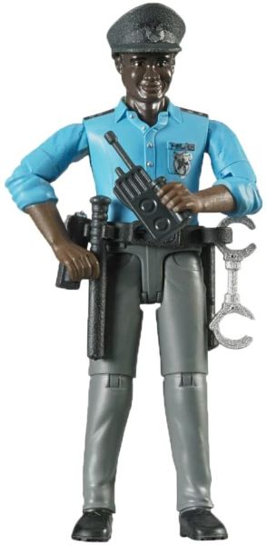 BRU60051 - Policier avec accessoire hauteur personnage 11cm - 1