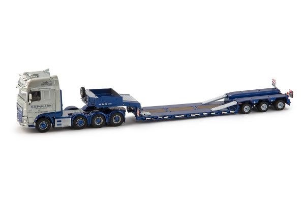 IMC33-0103 - DAF XF SSC 8x4 avec porte engins GOLDHOFER 3 essieux BUGLER - 1