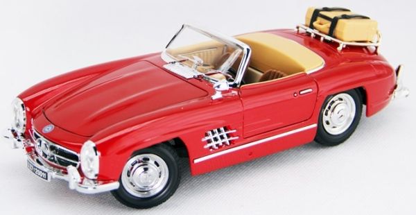 BUR12049 - MERCEDES BENZ 300 SL Touring cabriolet rouge - 1