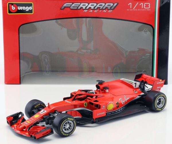 BUR16806R - FERRARI SF-71H #7 K Raikkonen 2018 - 1