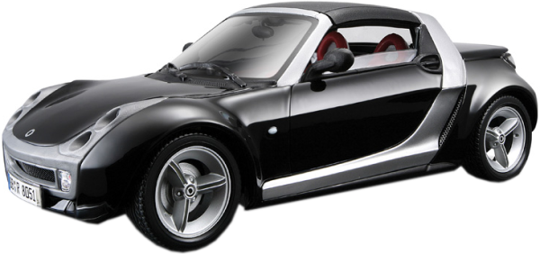 BUR12051 - SMART Roadster noir - 1