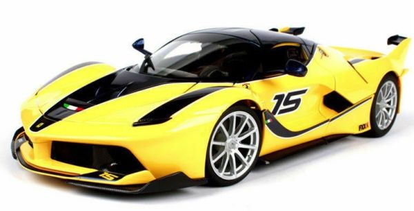 BUR18-16010Y - FERRARI FXX K #15 jaune - 1