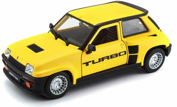 BUR18-21088J - RENAULT 5 Turbo 1982 jaune et noire - 1