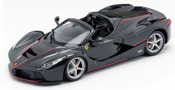 BUR18-26022B - FERRARI La Ferrari Aperta noire - 1