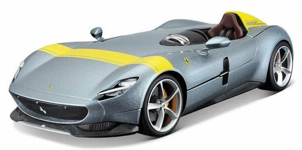 BUR18-26027 - FERRARI Monza SP1 2019 grise métallisée - 1