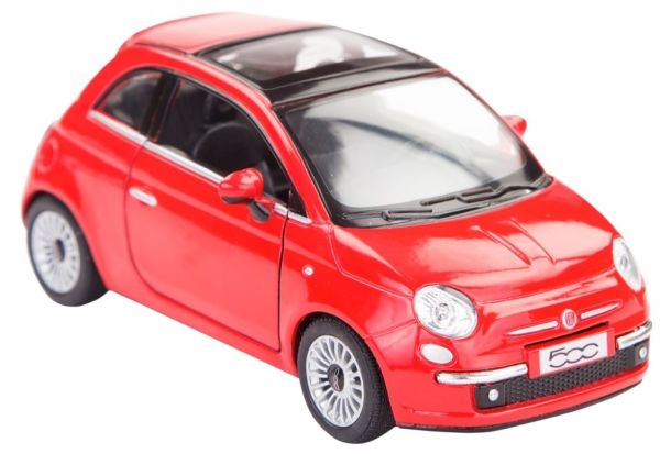 BUR18-43000D - FIAT 500 rouge - 1