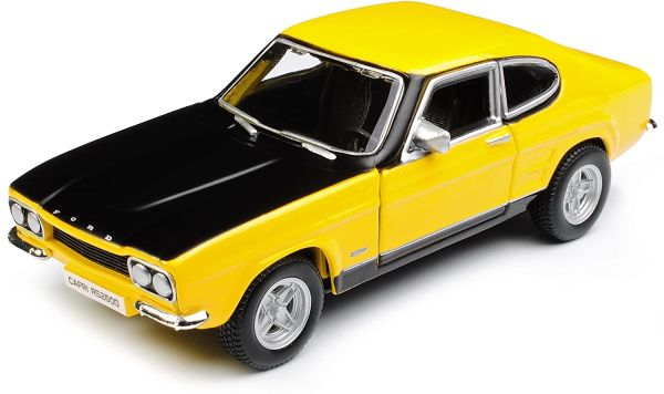 BUR18-43207 - FORD Capri RS2600 1970 jaune capot noir - 1