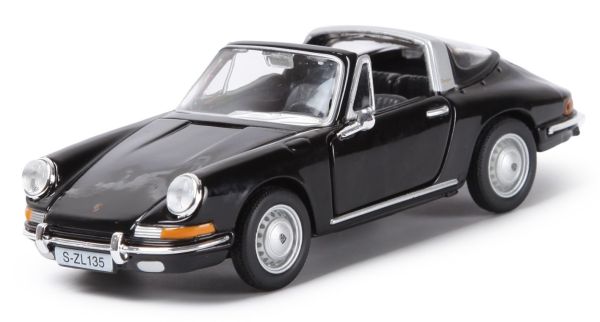 BUR18-43214 - PORSCHE 911 Targa Spider 1967 noire - 1