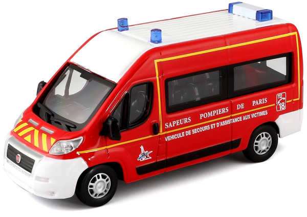 BUR18-32012 - FIAT Ducato pompier VSAV de Paris - 1