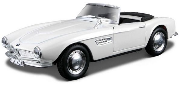 BUR43209WI - Cabriolet BMW 507 1957 blanc - 1