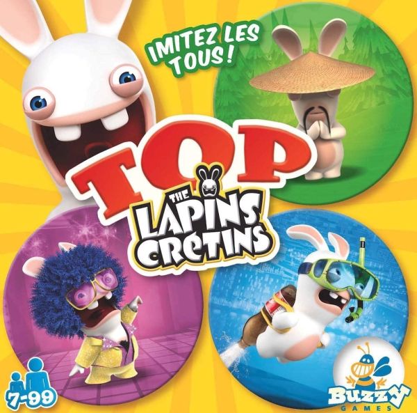 BUZ007TO - TOP Les Lapins crétins – Imitez les tous ! - 1