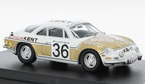 TRORRBE40 - RENAULT-ALPINE A110 #36 Rallye d'Ypres 1972 Freddy VANDECAVEYE / Willy PLAS - 1