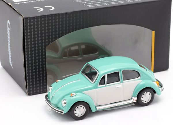 CAR4-10542 - VOLKSWAGEN Beetle verte et blanche - 1