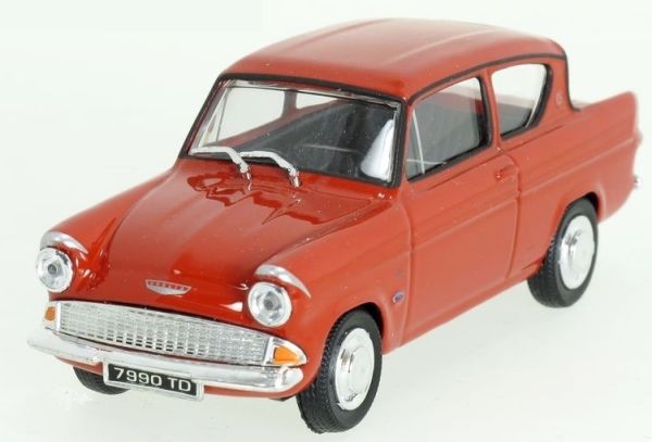 CAR4-17280 - FORD Anglia 1959 rouge - 1