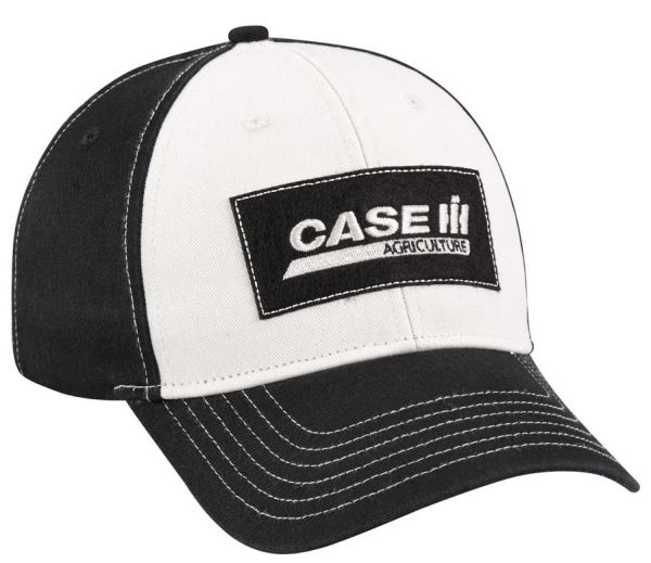 CASCASEIH258614 - Casquette CASE IH Agriculture noire et blanche - 1