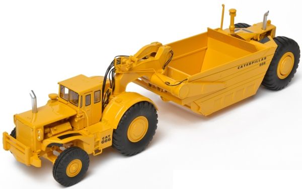 CCM666 - Scraper bi-moteur CATERPILLAR 666 80 tonnes - 1