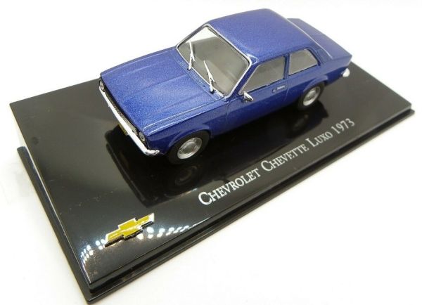 MAGCHELUXO - CHEVROLET Chevette Luxo berline 2 portes 1973 bleue métallisée - 1