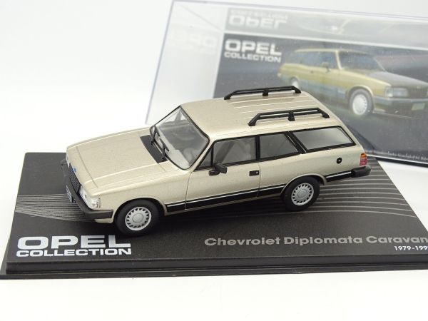 MAGODIPLOMATCAR - CHEVROLET Diplomata Caravan break (Opel Record) 1979 / 1992 champagne métallisée - 1