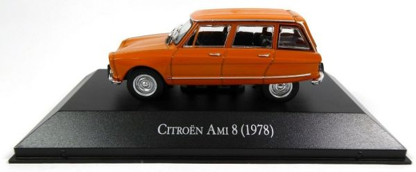 MAGARG26 - CITROEN Ami 8 1978 orange vendue sous blister - 1