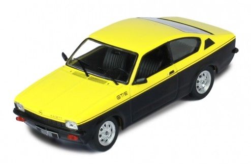 IXOCLC383N - OPEL Kadett C Coupe GT/E 1976 Jaune et Noire - 1