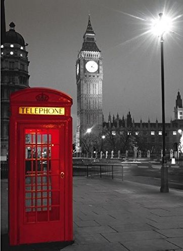 CLE21140 - Mini-puzzle 260 Pièces Cabine téléphonique à Londres - 1