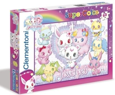 CLE26859 - Puzzle 60 Pièces JEWEL PETS 33.5 x 23.5 cm - 1