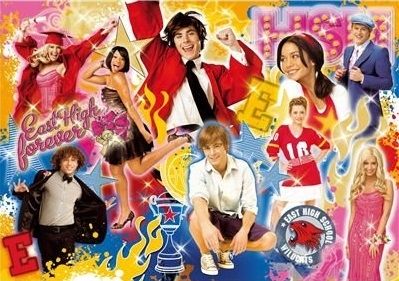 CLE30369 - Puzzle 500 Pièces HIGH SCHOOL MUSICAL - 1