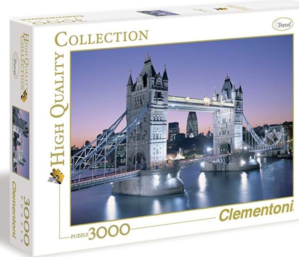CLE33527 - Puzzle 3000 Pièces LONDRE Tower Bridge - 1