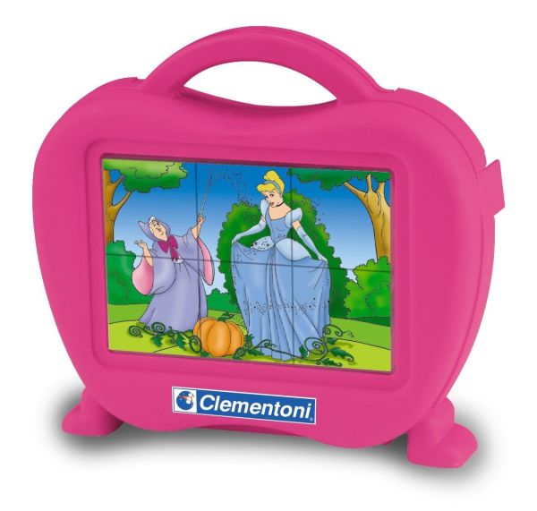 CLE40637 - Puzzle en cubes Cendrillon - 1