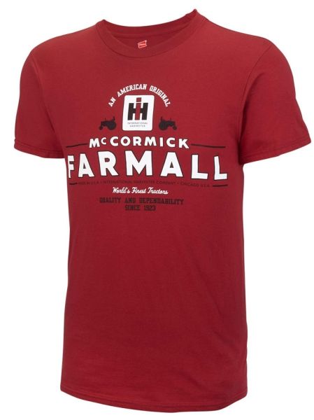 CNH289308L - Tee-shirt Mc Cormick farmall - Rouge TAILLE L - 1