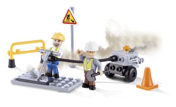 COB1660 - Travaux Routiers avec deux personnages - 40 Pièces - 1
